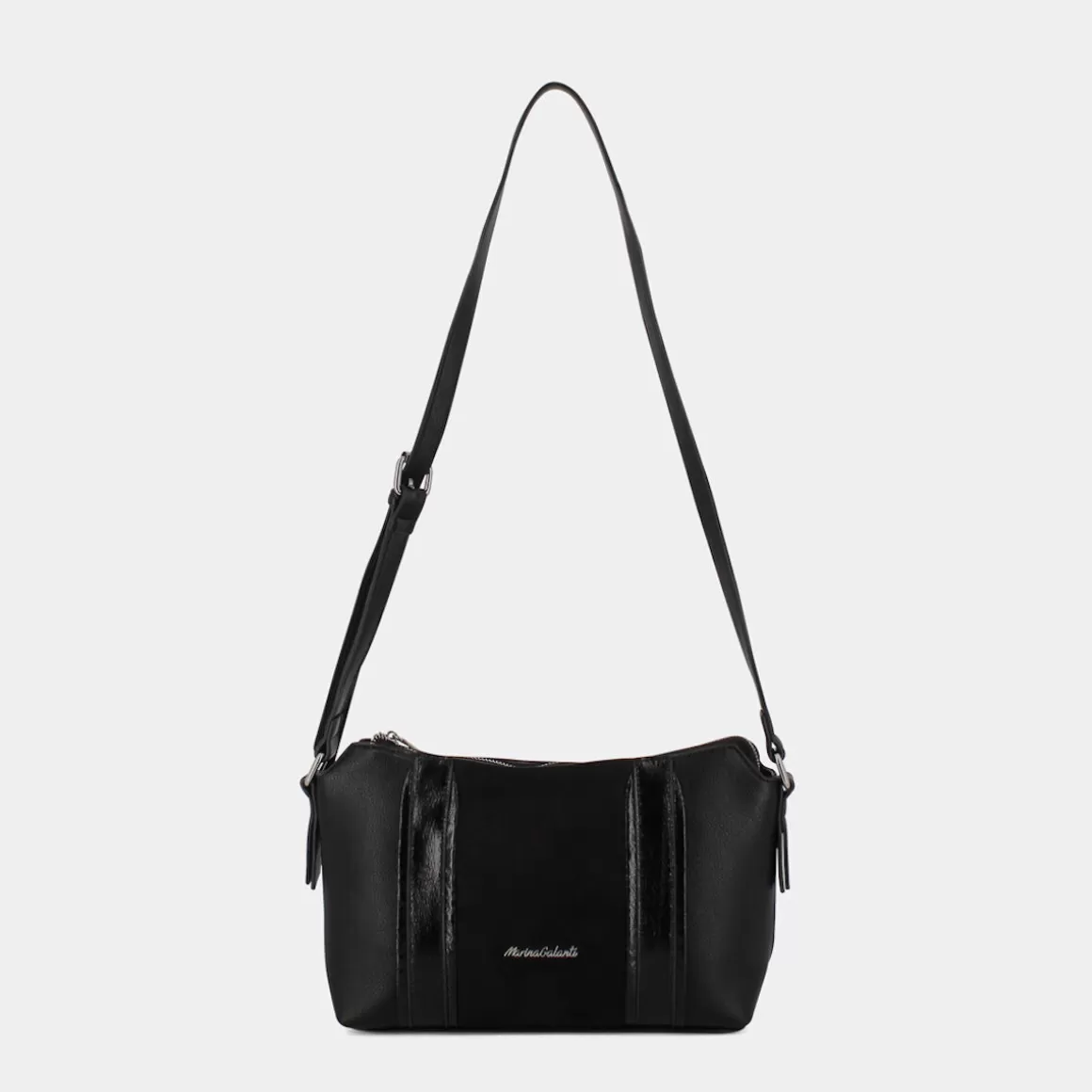 Shop MARINA GALANTI Mb0346Cy2 Crossbody Black - Tracolle Nero