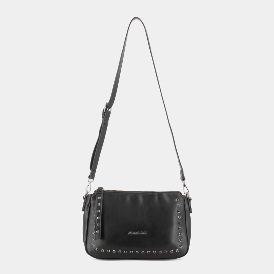 Shop MARINA GALANTI Mb0354Ch2 Clutch Black - Tracolle Nero