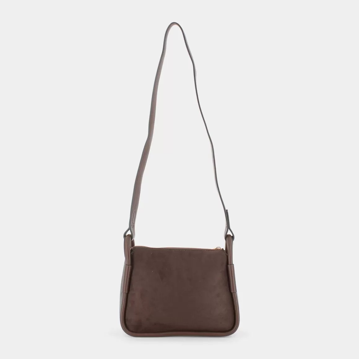 Shop MARINA GALANTI Mb0380Cy2 Crossbody Dk Brown - Tracolle Marrone