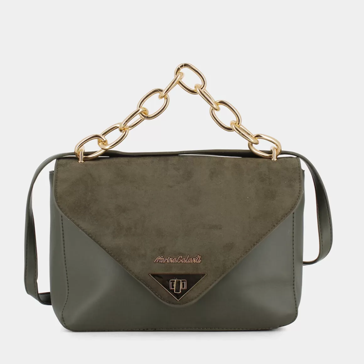 Sale MARINA GALANTI Mb0381Sr1 Shoulder Olive - Tracolle Verde