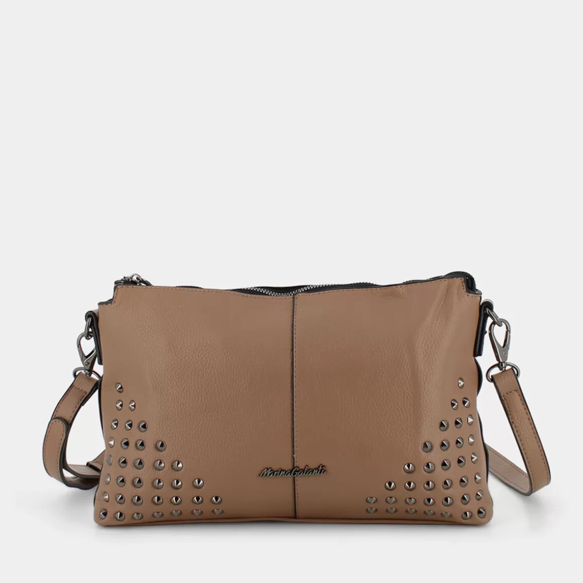 Outlet MARINA GALANTI Mb0389Ch2 Clutch Camel - Tracolle Beige