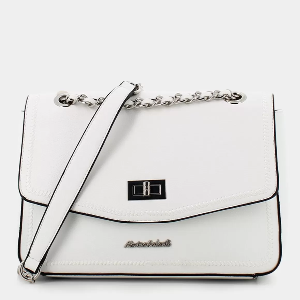 Discount MARINA GALANTI Mb0430Fp2 Flap Bag White - Tracolle Bianco