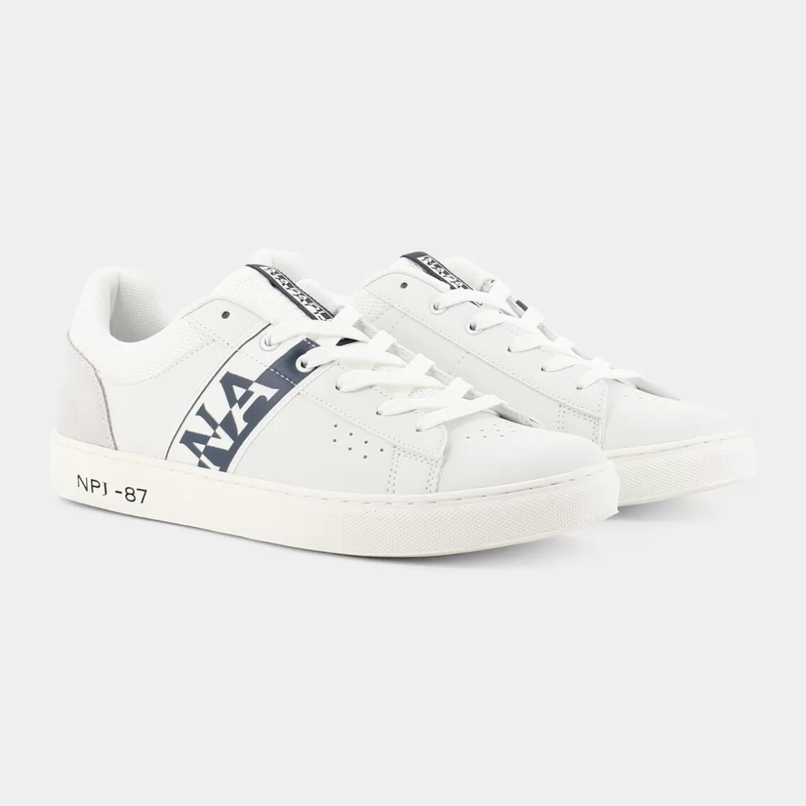 Cheap NAPAPIJRI Np0A4Gtbco Birch White/Navy - Sneakers Bianco