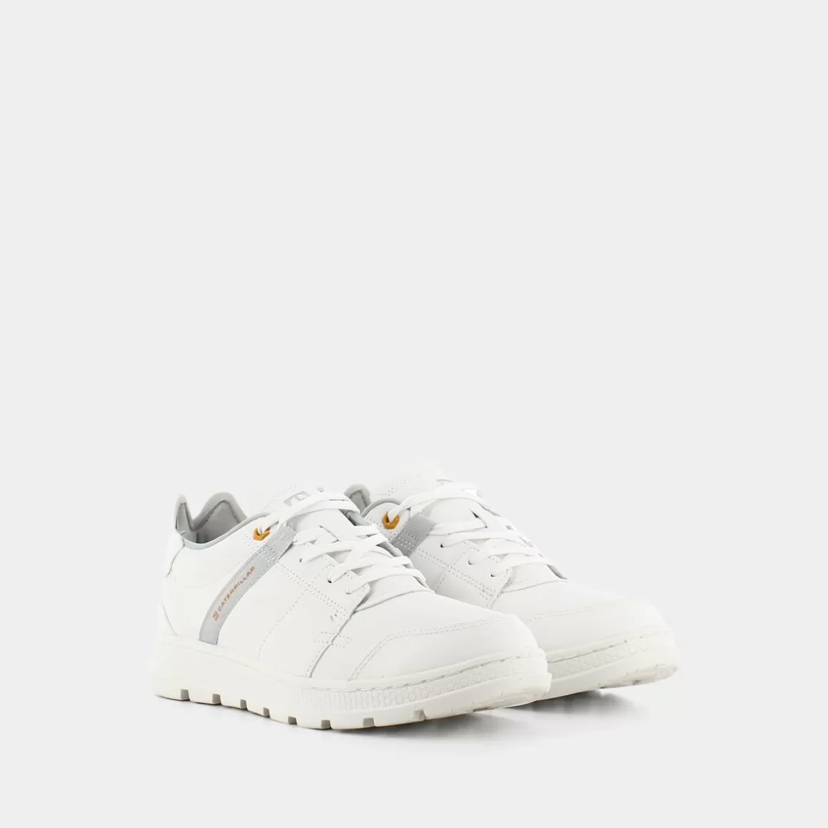 Shop CAT P111254 Cite Low Bright White - Sneakers Bianco