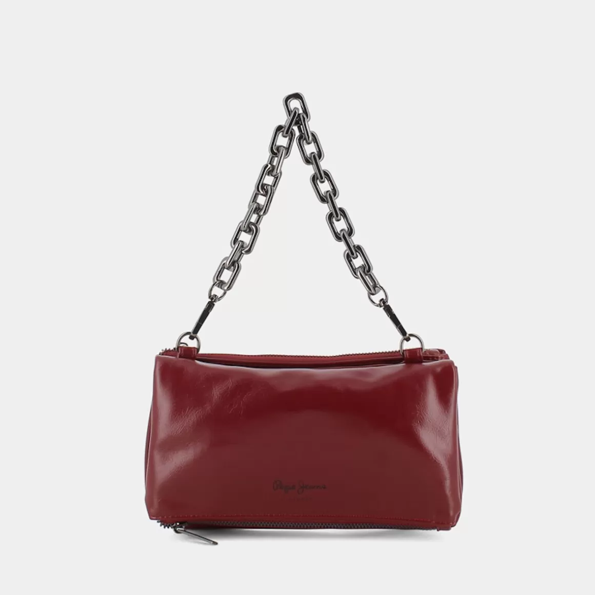 Shop PEPE JEANS Pl031335 Sadie Bordeaux - Tracolle Rosso