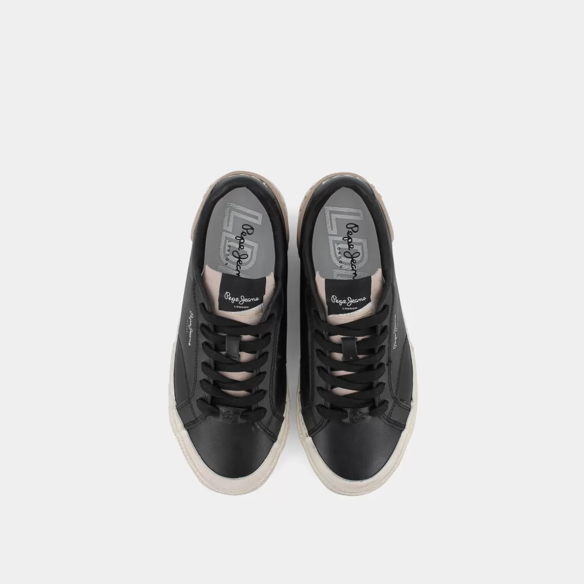 Discount PEPE JEANS Pls31407 Kenton Vintage Ww Sneakers Nero
