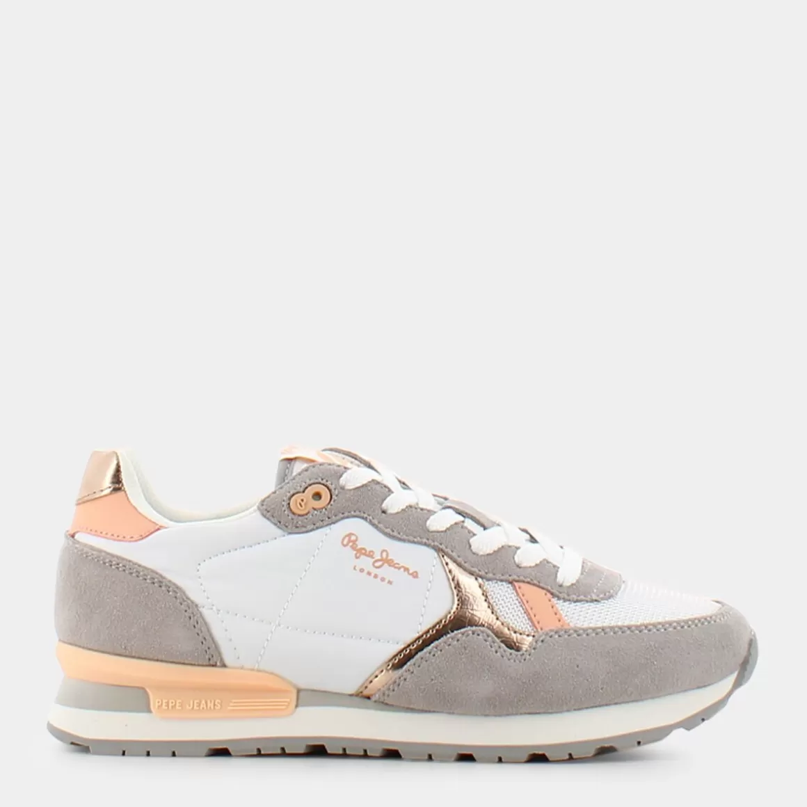 Flash Sale PEPE JEANS Pls31474 Brit Heritage Sneakers Bianco