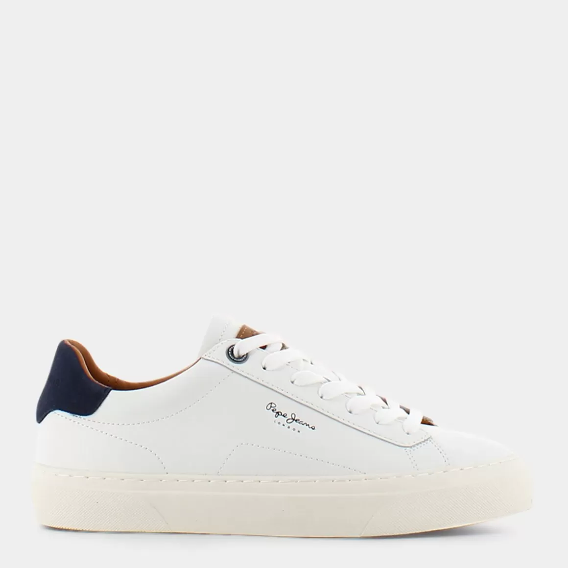 Clearance PEPE JEANS Pms30930 Yogi Original White - Sneakers Bianco