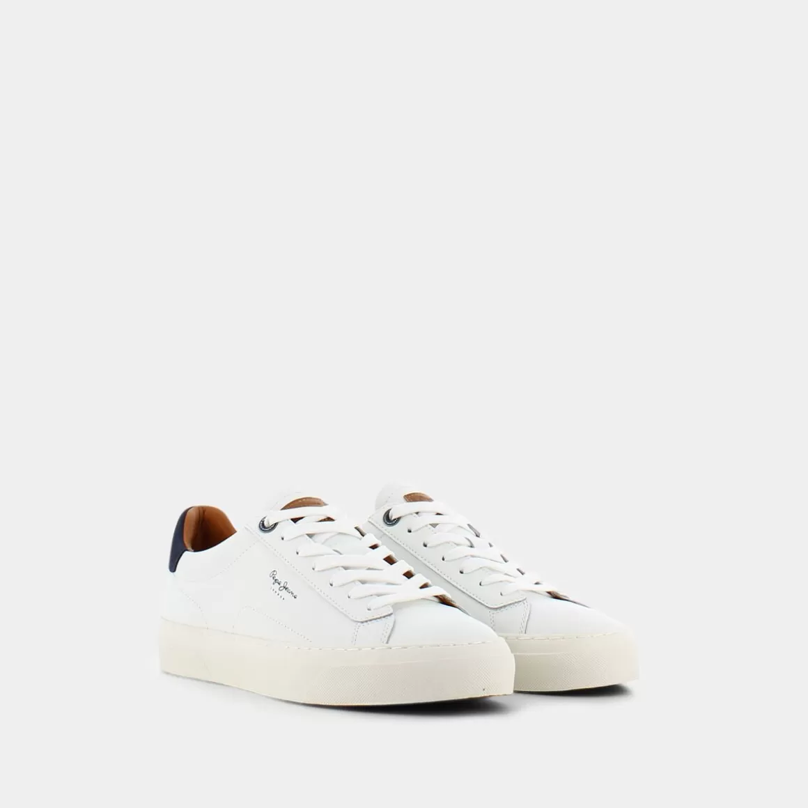 Clearance PEPE JEANS Pms30930 Yogi Original White - Sneakers Bianco