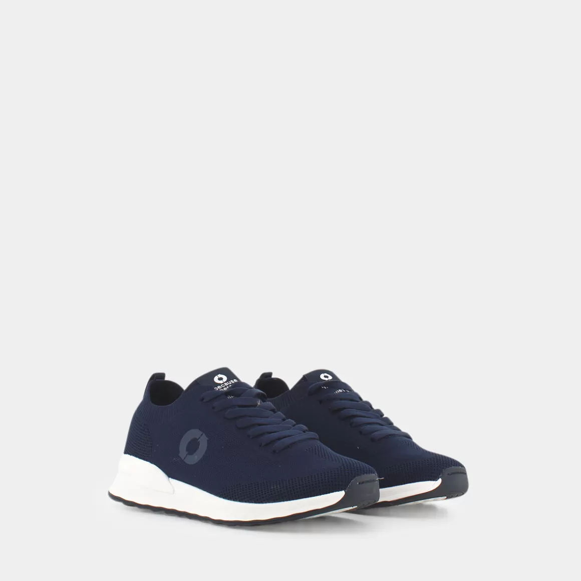 Sale ECOALF Princealf Knit - Midnight Navy - Sneakers Blu