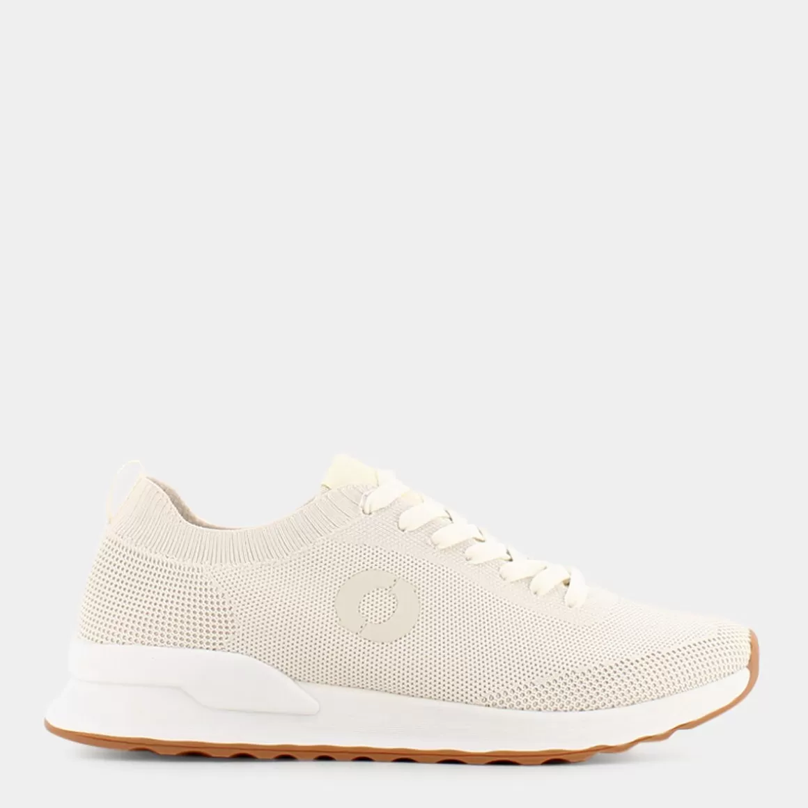 New ECOALF Princealf Knit - Off White - Sneakers Bianco