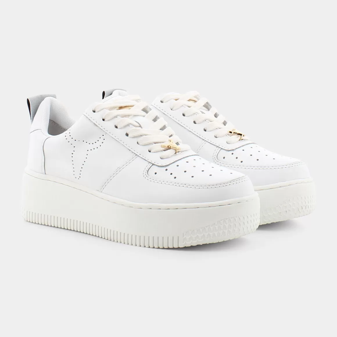 New WINDSOR SMITH Racerr Leather White - Sneakers Bianco