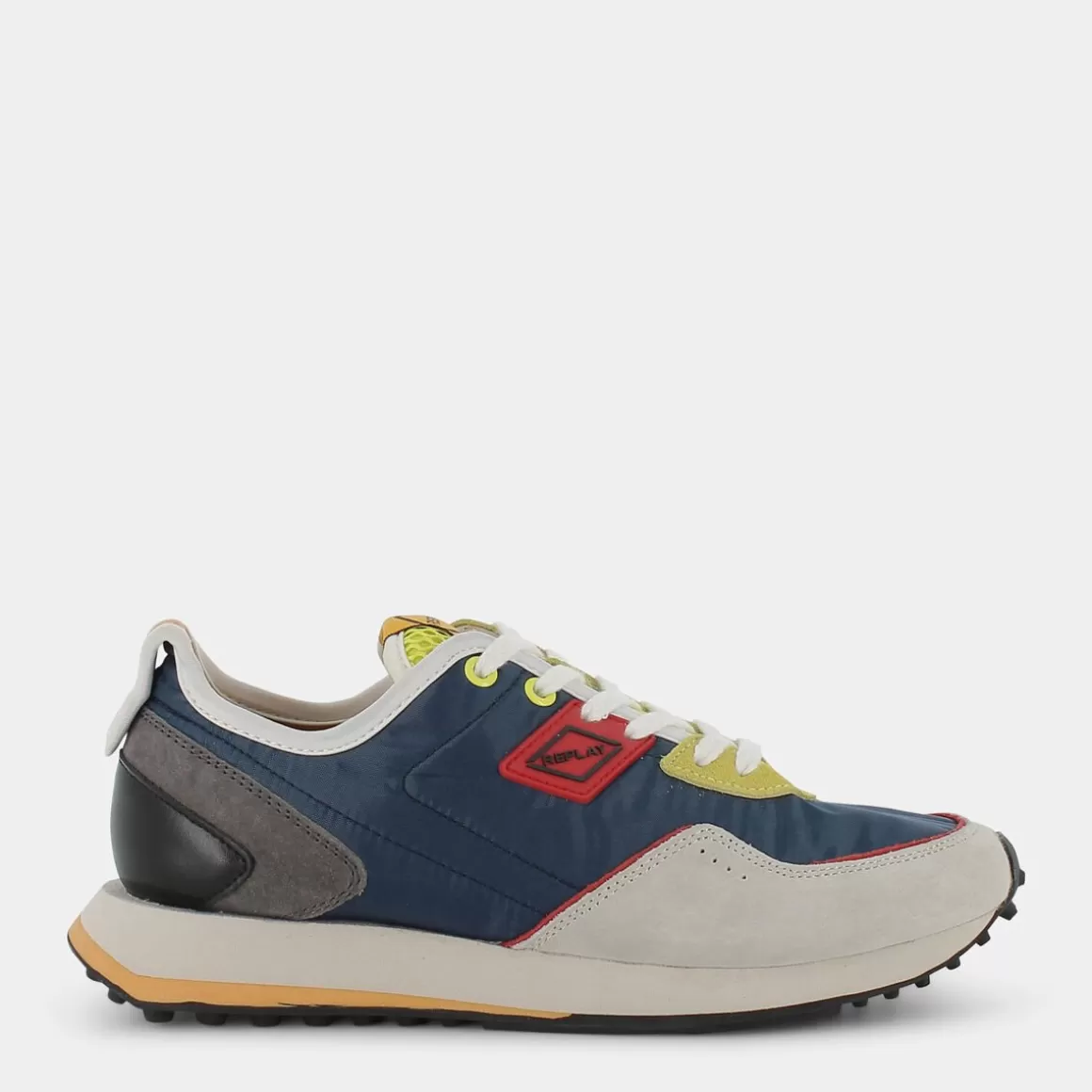 New REPLAY Rs2M0009T Drum Wa Sneakers Blu