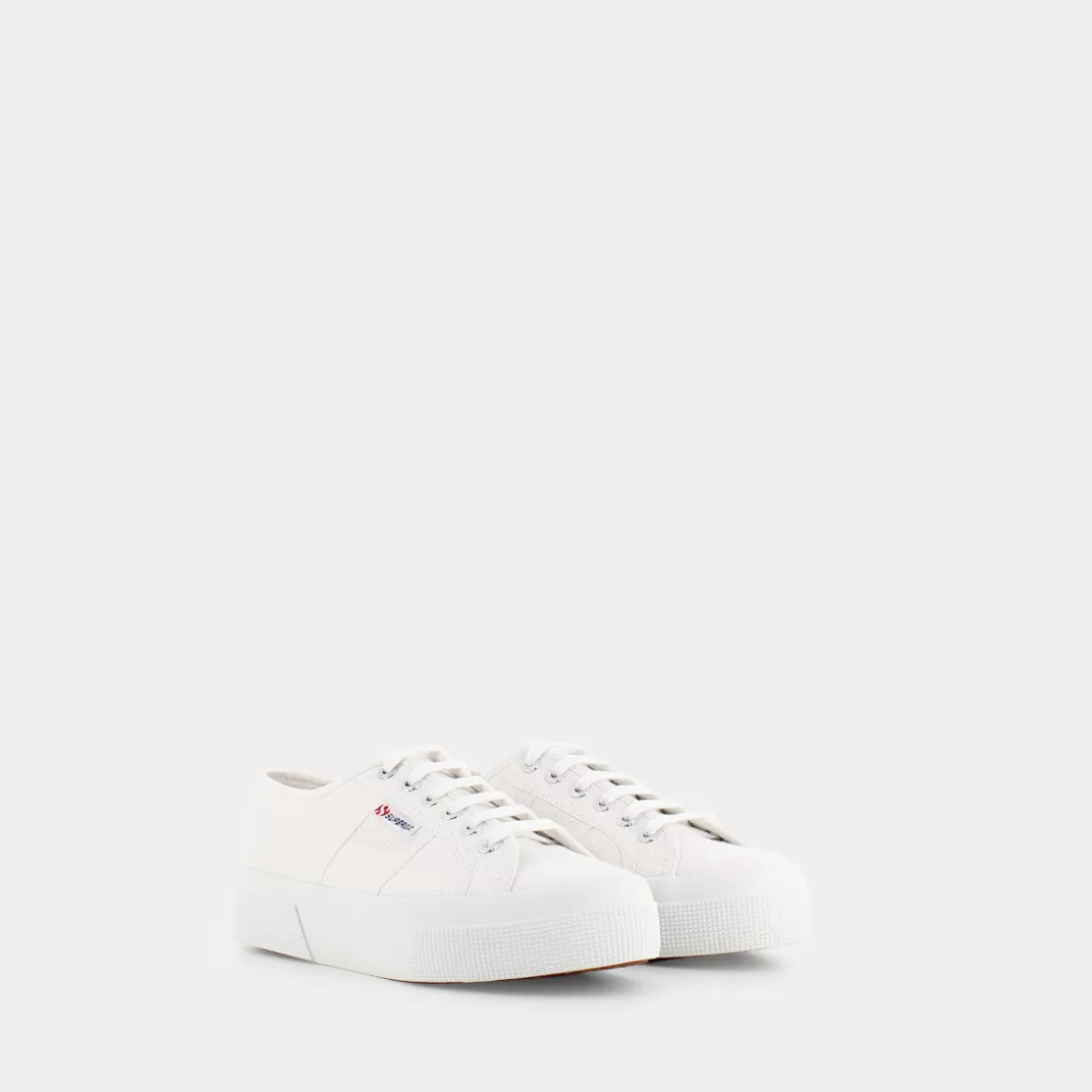 Clearance SUPERGA S21384W 2740 Platform White - Sportive Bianco