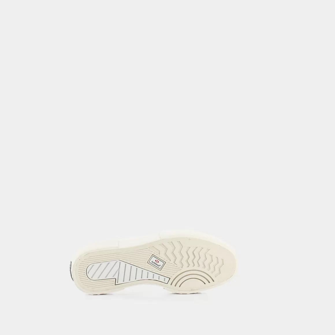 Clearance SUPERGA S5111Sw 2631 Stripe Platform White Avorio - Sportive Bianco