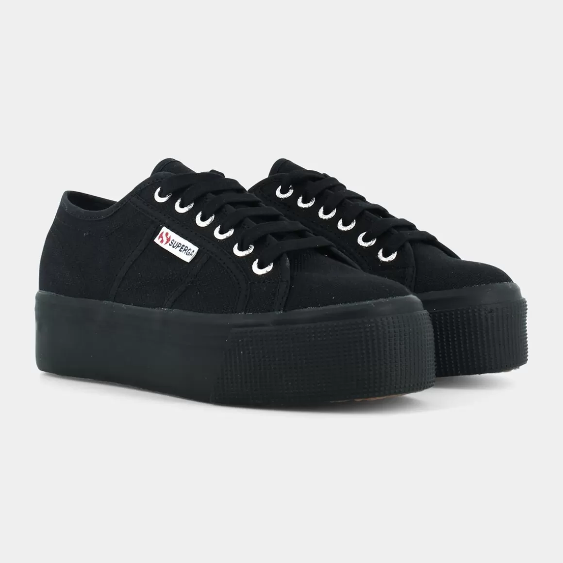 Flash Sale SUPERGA S91111Lw 2790 Platform Full Black - Sportive Nero