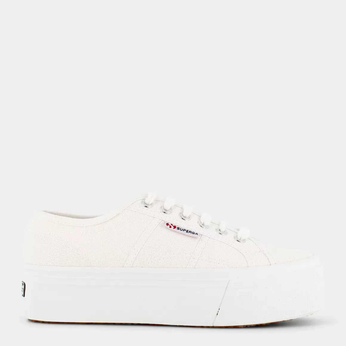 Shop SUPERGA S91111Lw 2790 Platform White - Sportive Bianco