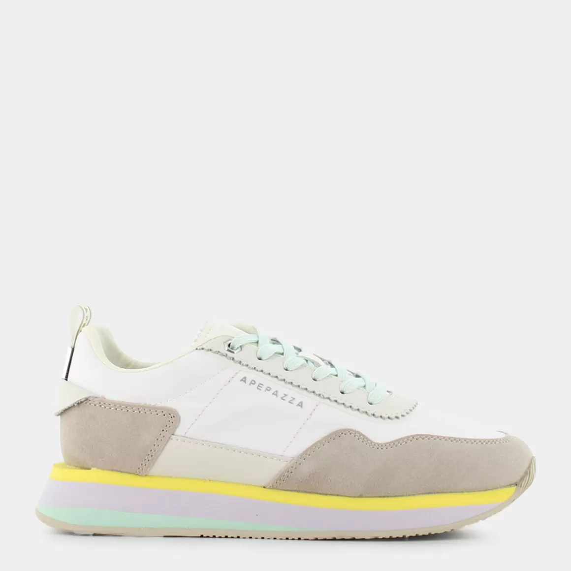 Shop APEPAZZA Steady01 Sneakers Bianco