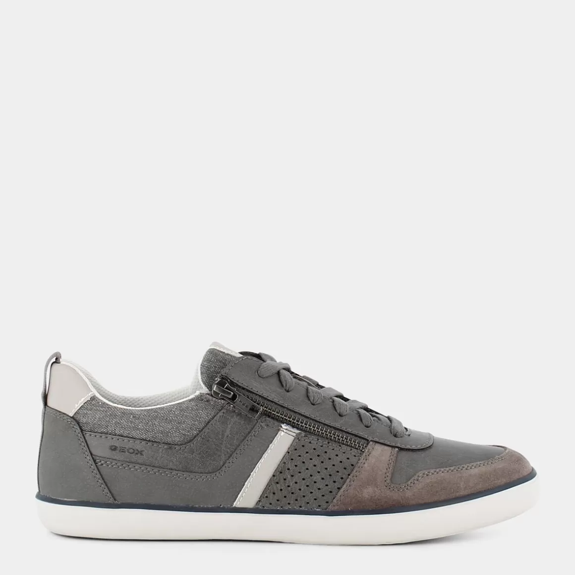 Shop GEOX U25Bcb0Pt22C1006 Elver Grey - Sneakers Grigio