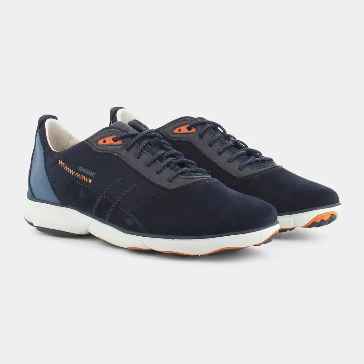 Hot GEOX U25D7C02011C4002 Nebula Navy - Sneakers Blu