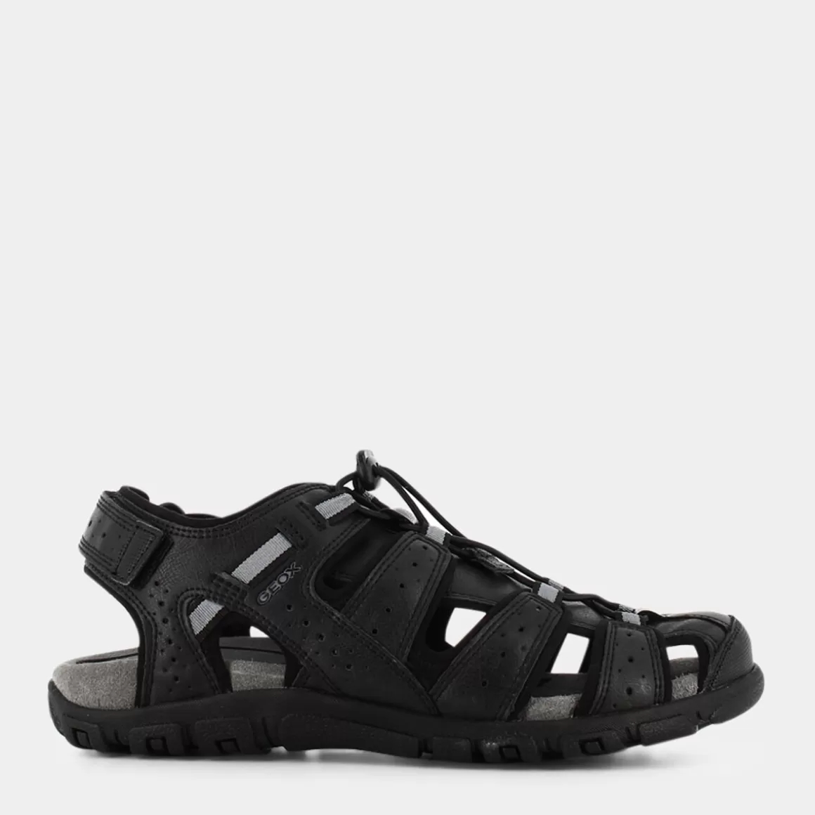 Shop GEOX U6224B0Mebcc9999 Sandal Strada Sandali Nero