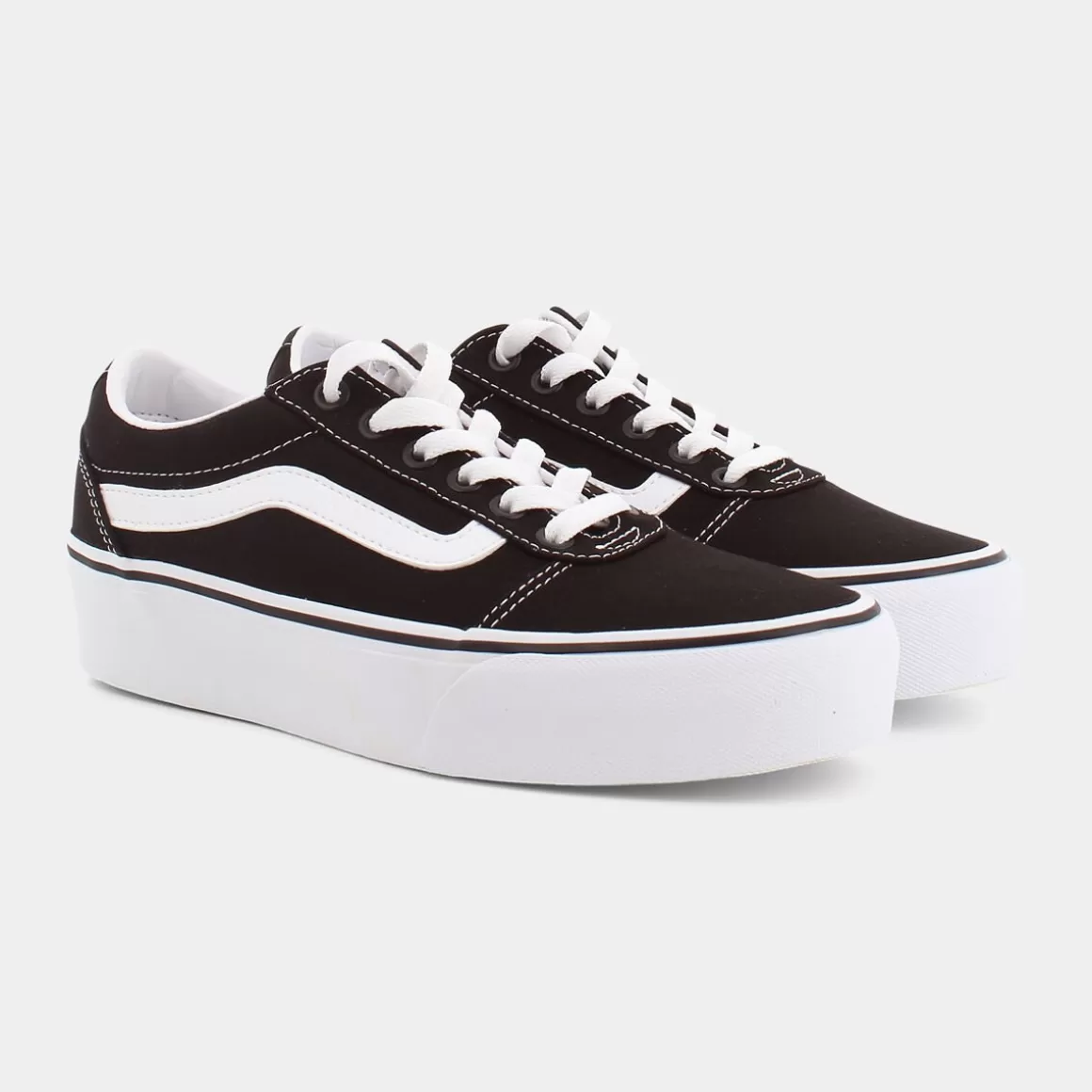 Hot VANS Vn0A3Tlc Wm Ward Platform Black/White - Sportive Nero