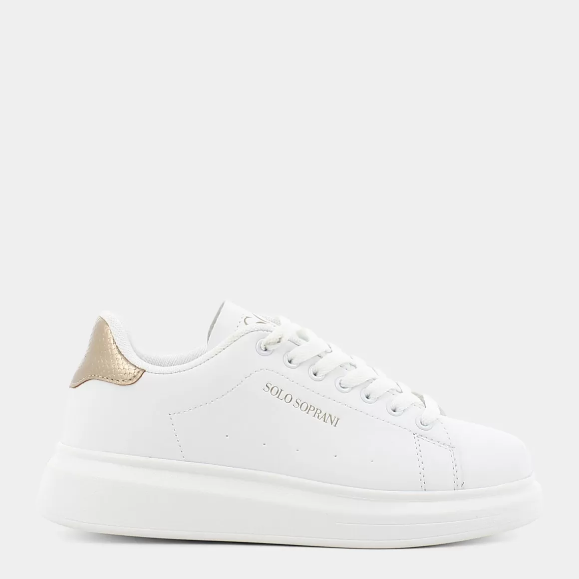 Fashion SOLO SOPRANI W8 Oro - Sneakers Bianco