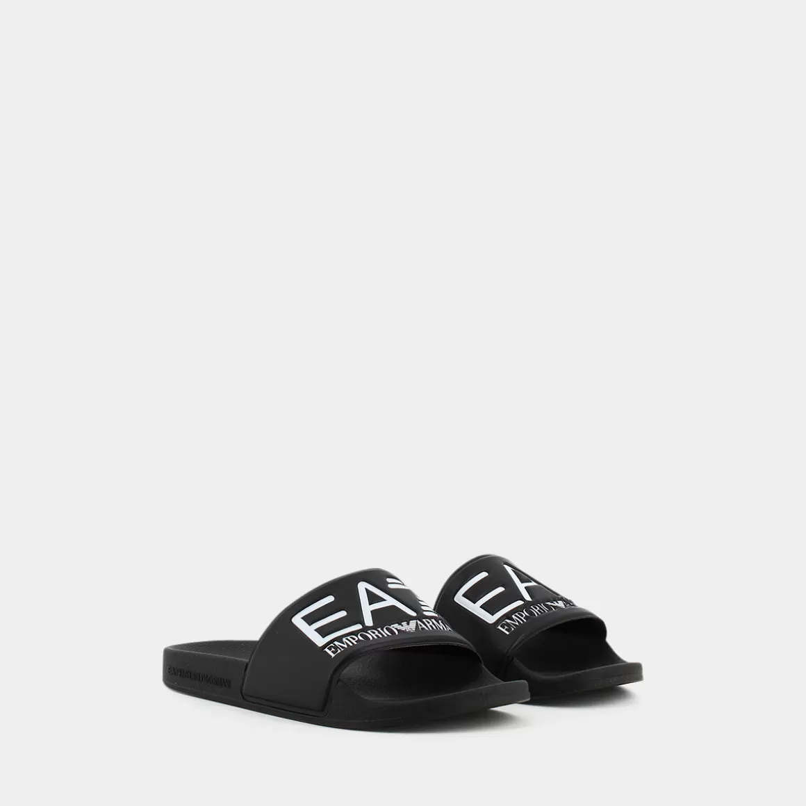 Flash Sale EA7 Xcp001 Slipper Visibility Ciabatte Nero