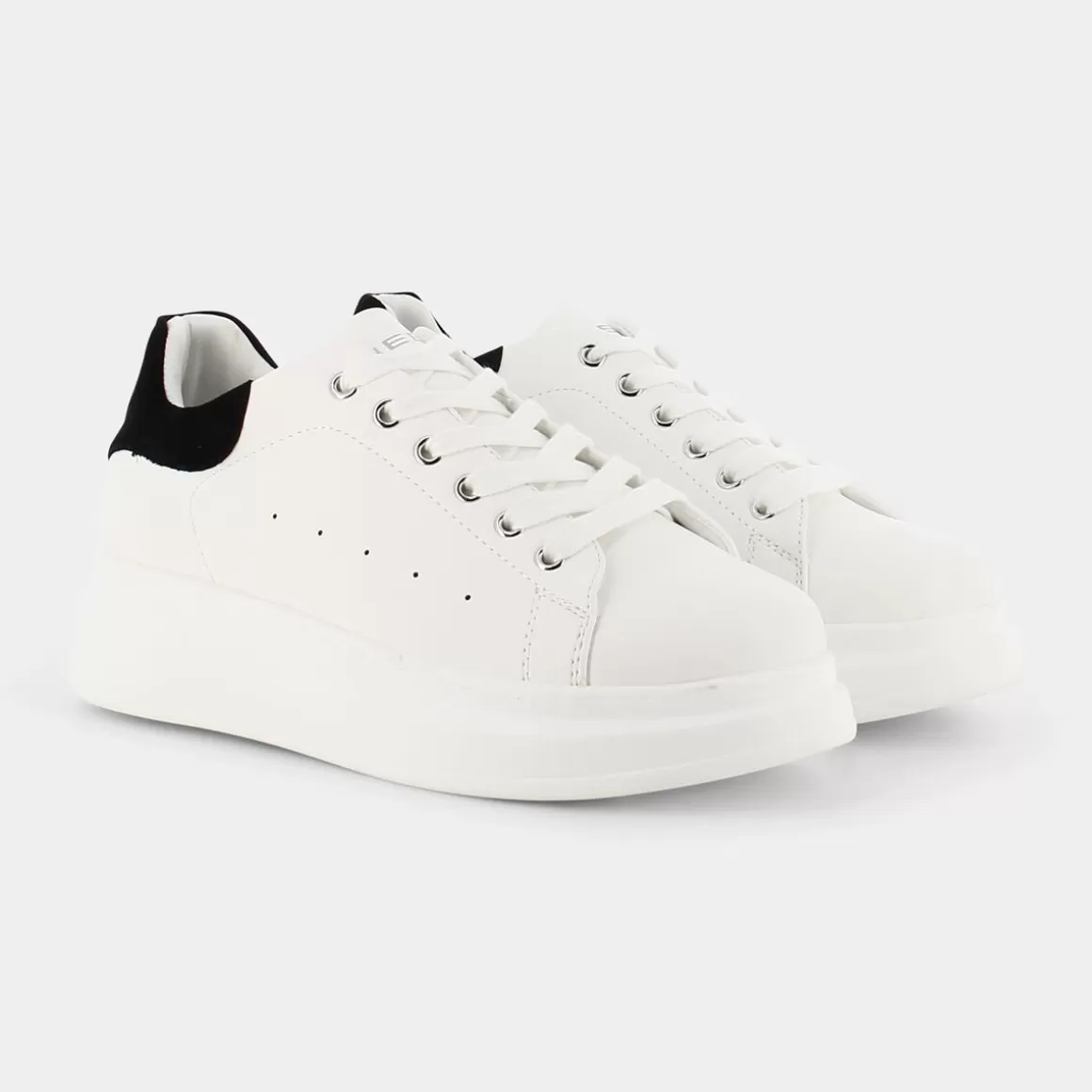 Discount SHEEN Xm-E23D-03 /Nero - Sneakers Bianco