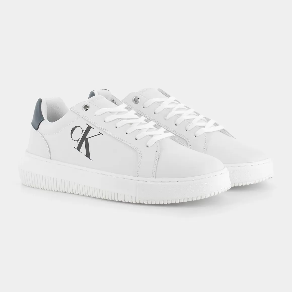 Flash Sale CALVIN KLEIN JEANS Ym0Ym004270Lf /Blu - Sneakers Bianco