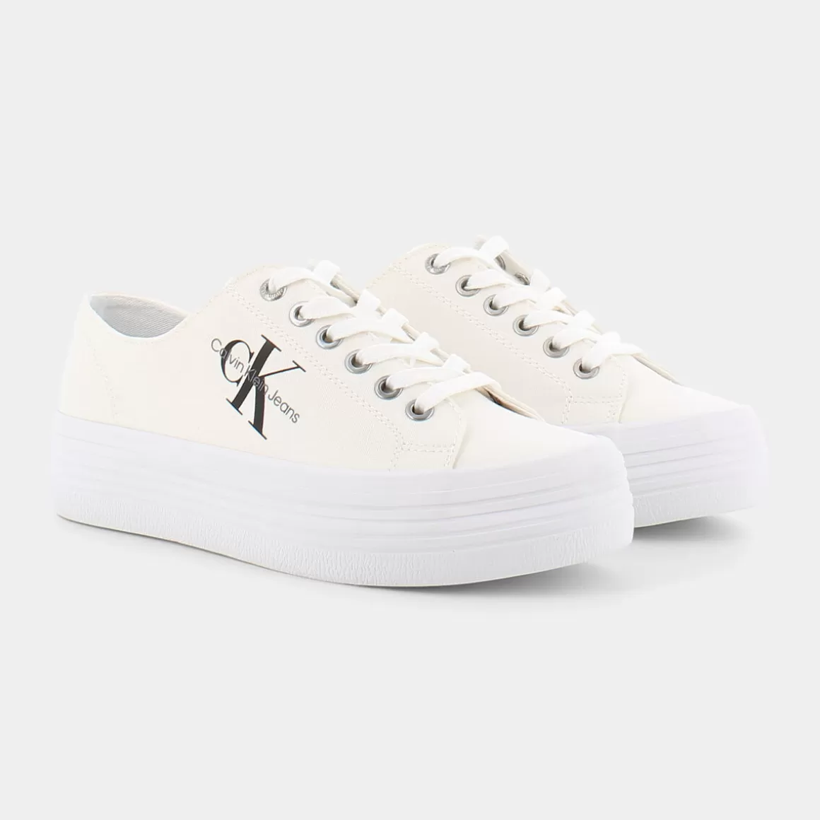 Clearance CALVIN KLEIN JEANS Yw0Yw0025402S Sneakers Bianco