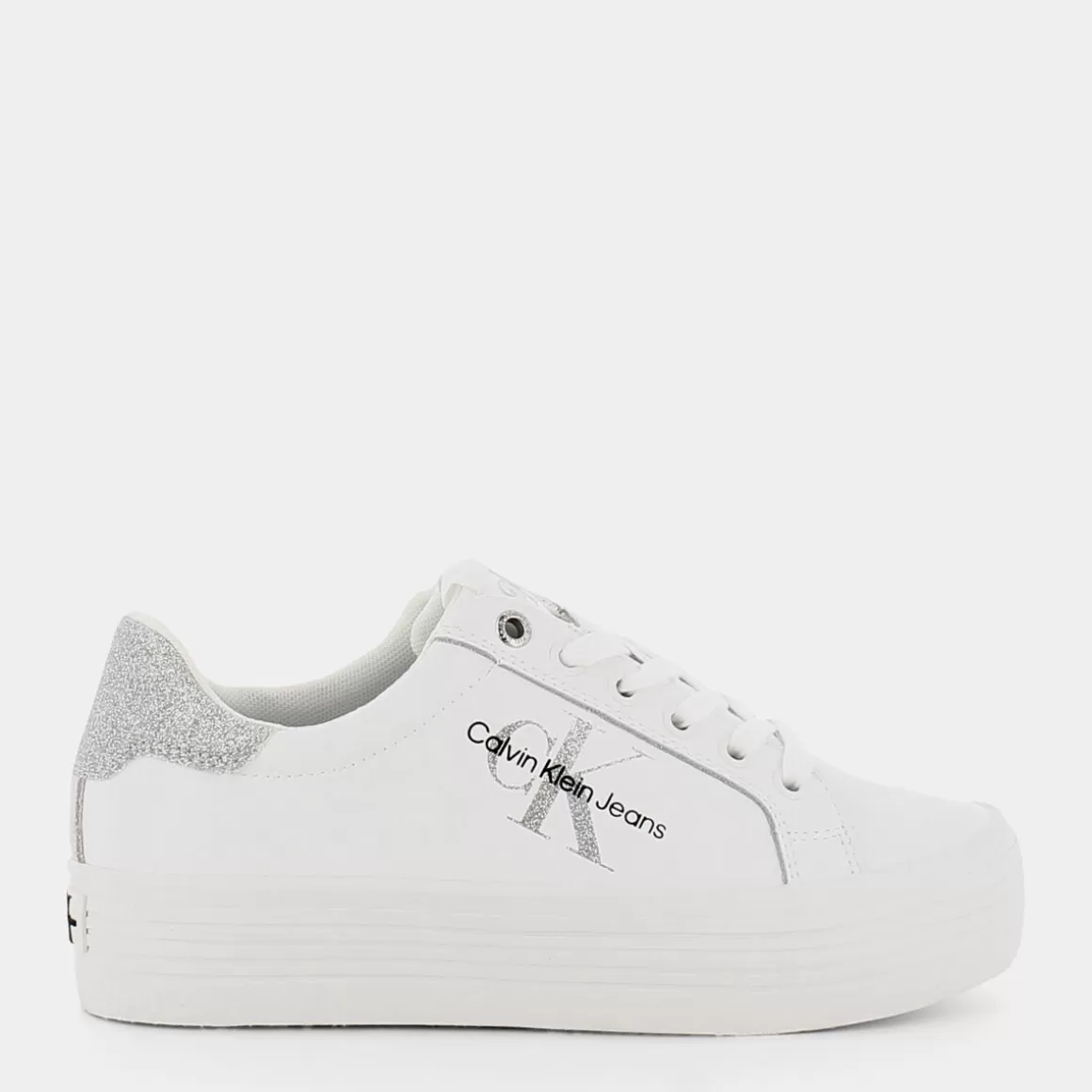 Store CALVIN KLEIN JEANS Yw0Yw00601Yaf - Bright White - Sneakers Bianco