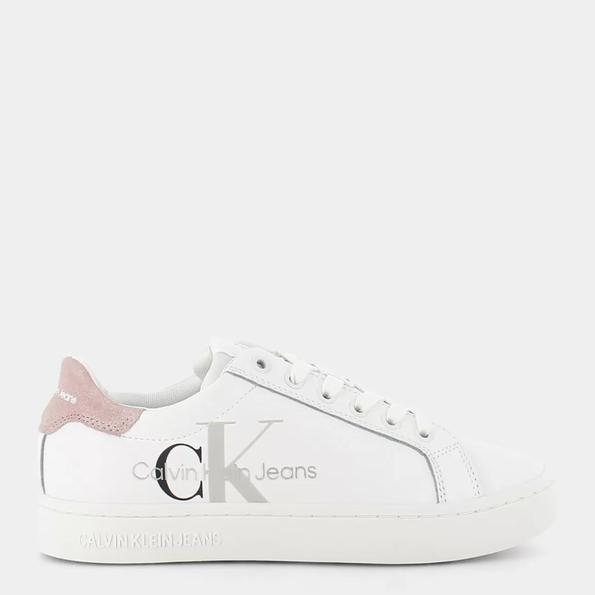 Online CALVIN KLEIN JEANS Yw0Yw00603Yaf - Bright White - Sneakers Bianco