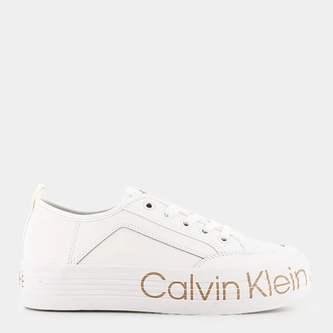 Online CALVIN KLEIN JEANS Yw0Yw01025Ybr Sneakers Bianco